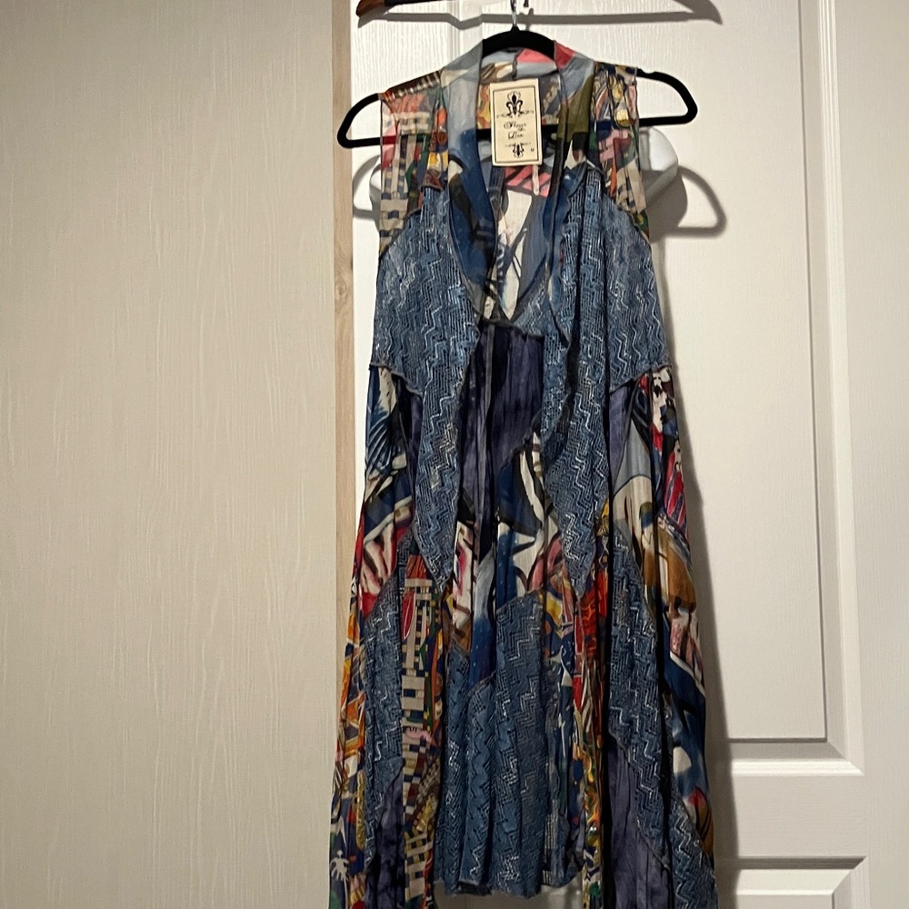 Fleur de Lis Collection Multicolor Tunic Top